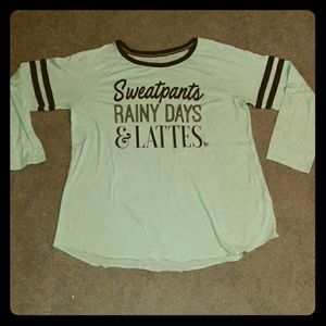 Girls size 20 justice active shirt